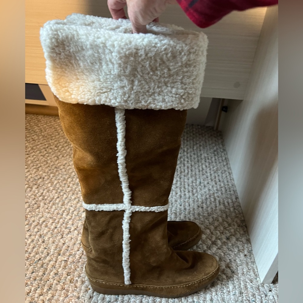 Michael Michael Kors tall suede boots - Picture 5 of 11